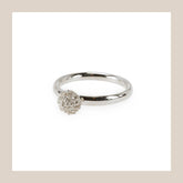Protea Pincushion Ring - Sterling Silver