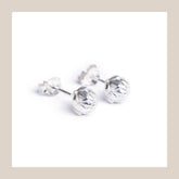 King Protea Pod Studs - Sterling Silver