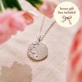 Carnation Necklace - Sterling Silver