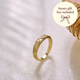 Carnation Ring - 9ct Yellow Gold