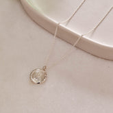 Aloe Petite Wild Flower Necklace Sterling Silver