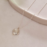 Aloe Petite Wild Flower Necklace Sterling Silver