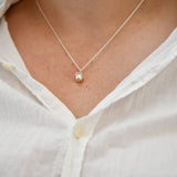 Apple Charm - Sterling Silver