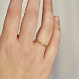 9ct Yellow Gold Branch Ring