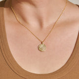 Carnation Necklace - 9ct Yellow Gold