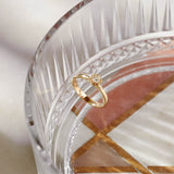 9ct Yellow Gold and Diamond Protea Ring