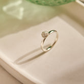 Protea Pincushion Ring - Sterling Silver