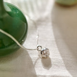 King Protea Pod Necklace - Sterling Silver