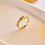 Leaf Ring - 9ct Yellow Gold