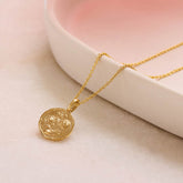 Lucky Posy Penny - 9ct Yellow Gold