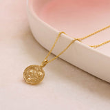 Lucky Posy Penny - 9ct Yellow Gold
