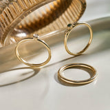 Stack Ring Bundle - 9ct Yellow Gold
