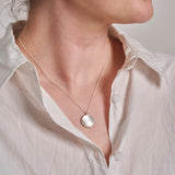 Protea Pincushion Wild Flower Necklace Sterling Silver