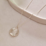 Protea Pincushion Wild Flower Necklace Sterling Silver