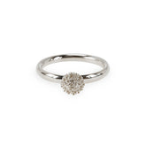 Protea Pincushion inspired ring manufactured in sterling silver