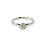 Protea Pincushion inspired ring manufactured in sterling silver