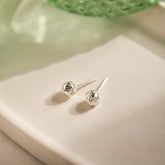 King Protea Pod Studs - Sterling Silver