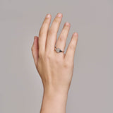 King Protea Wild Flower Signet Ring Sterling Silver