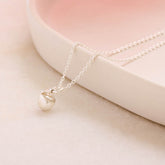 Apple Charm - Sterling Silver