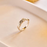 Leaf Ring - Sterling Silver