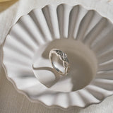 Leaf Ring - Sterling Silver