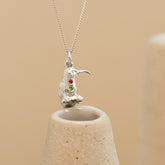 Southern double-collared Sunbird Sterling Silver With Sapphire and Ruby