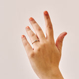 Tourmaline Stack Ring - Sterling Silver