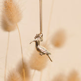 African Hoopoe Yellow Gold