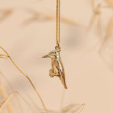 Pied Kingfisher Yellow Gold