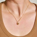 King Protea Pod Necklace - 9ct Yellow Gold