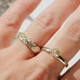 King Protea Pod Ring - 9ct Yellow Gold