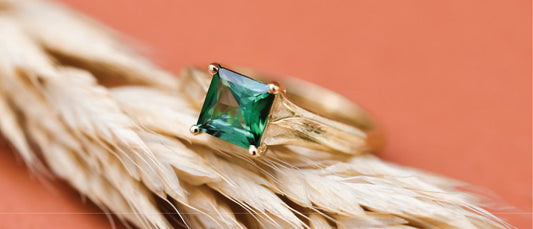 Custom Tourmaline Willow Ring