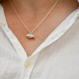 Flower Basket Charm - Sterling Silver