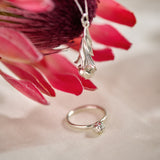 King Protea Pod Ring - Sterling Silver