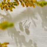 Protea Pincushion Studs - Sterling Silver