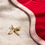 Dragonfly Charm - 9ct Yellow Gold