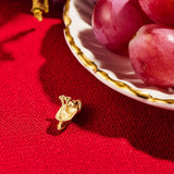 Wheelbarrow Charm - 9ct Yellow Gold