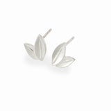 Two leaves formed together to make the Two Leaf Stud Earring