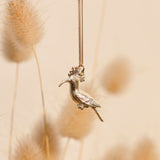 African Hoopoe Yellow Gold