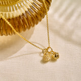 King Protea Pod Charm - 9ct Yellow Gold