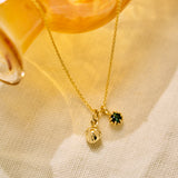 King Protea Pod Charm - 9ct Yellow Gold